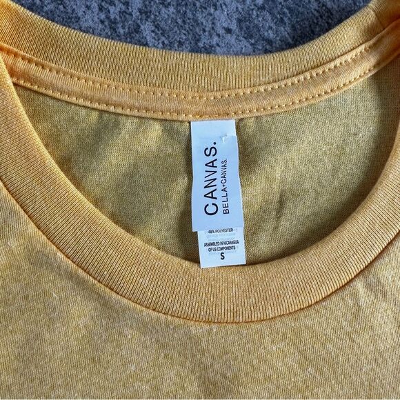 NWOT In a World Full of Roses Be A Sunflower Graphic Short Sleeve Crewneck Tee S - Picture 6 of 14